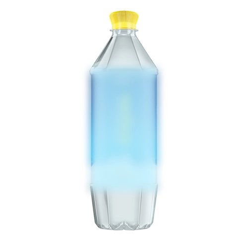 glass water bottle