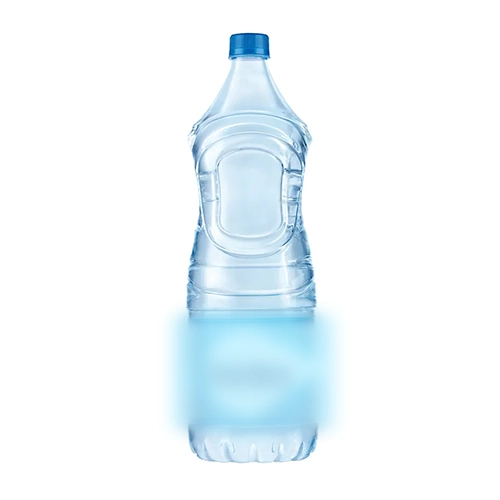 Plastic drinking water bottle